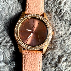 Charming charlies womens watch rose gold